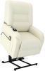 VIDAXL Massagefauteuil elektrisch sta op stoel kunstleer cr&#xE8, me online kopen