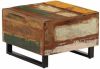 VidaXL Salontafel 50x50x35 cm massief gerecycled hout online kopen