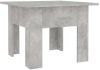 VidaXL Salontafel 55x55x42 cm spaanplaat betongrijs online kopen