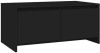 VidaXL Salontafel 90x50x41, 5 cm spaanplaat zwart online kopen