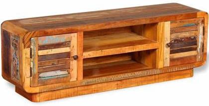 vidaXL Tv meubel 120x30x40 cm massief gerecycled hout