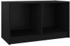 VidaXL Tv meubel 70x33x42 cm massief grenenhout zwart online kopen