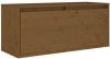 VidaXL Wandkast 80x30x35 cm massief grenenhout honingbruin online kopen