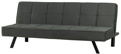 Woood Lenn Slaapbank Velvet Groen 75x98x181