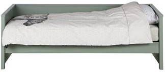 Woood Nikki Bedbank Incl. Bedlade Grenen Jadegroen 208x73x100