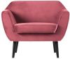 WOOOD Fauteuil 'Rocco', kleur Roze online kopen