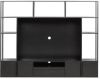 WOOOD TV meubel 'Toby' 160 x 200cm, kleur Zwart online kopen