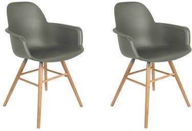 Albert Kuip eetkamerstoel met armleuning(set van 2 )