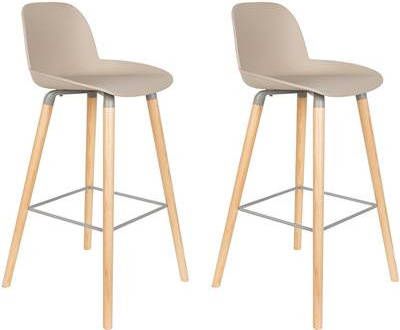 Zuiver Albert Kuip Barkruk 75 cm(Set van 2 )