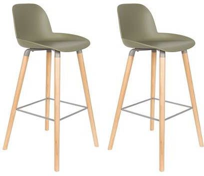 Zuiver Albert Kuip Barkruk 75 cm(Set van 2 )