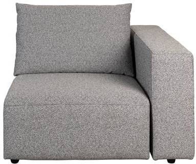 Zuiver Bank Breeze element outdoor rechts grijs