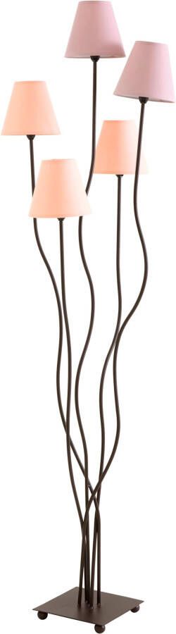 Kare Design Vloerlamp Flexible Berry Cinque 5-Lichts H163 Cm -