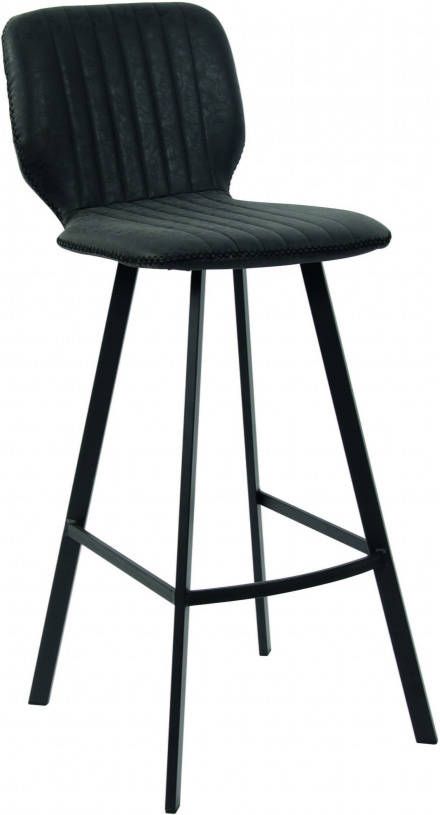 Huisenthuis.nl Barkruk Cody Zwart Set van 2