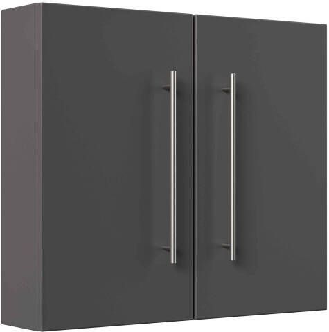Huisenthuis.nl Badkamer bovenkast Thor Antraciet