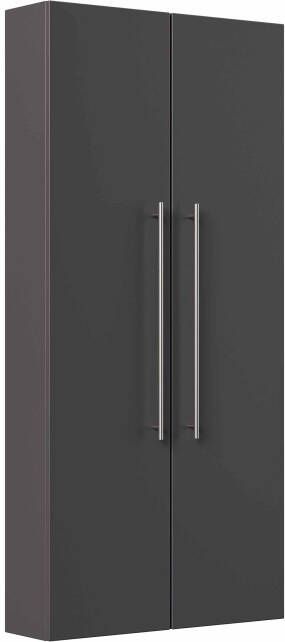 Huisenthuis.nl Badkamerkast Thor Antraciet 70 cm