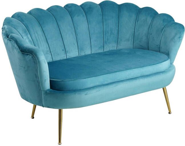 Huisenthuis.nl Bank Chanelle Blauw 136 cm