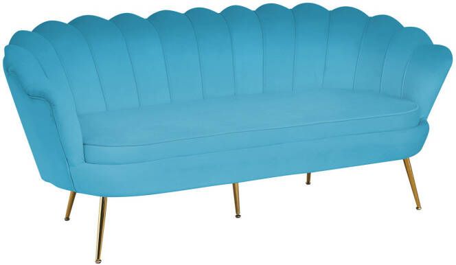 Huisenthuis.nl Bank Chanelle Blauw 180 cm