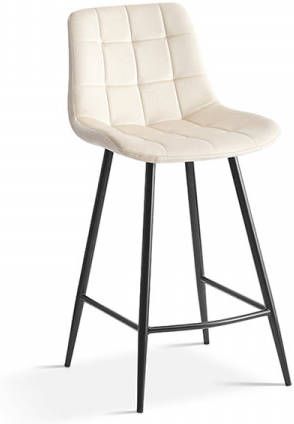 Huisenthuis.nl Barkruk Alice Beige Set van 2