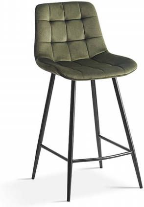 Huisenthuis.nl Barkruk Alice Groen Set van 2