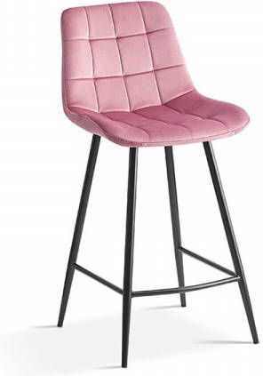 Huisenthuis.nl Barkruk Alice Roze Set van 2