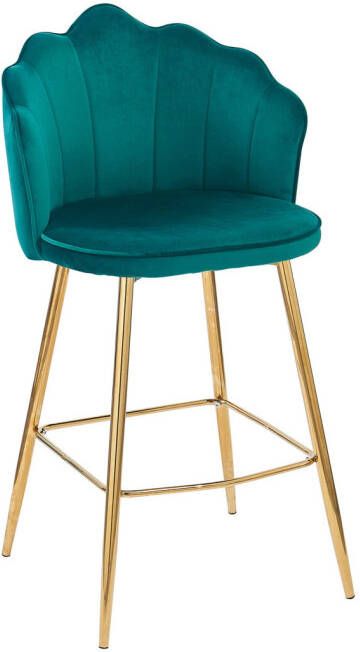 Huisenthuis.nl Barkruk Chanelle Groen Set van 2