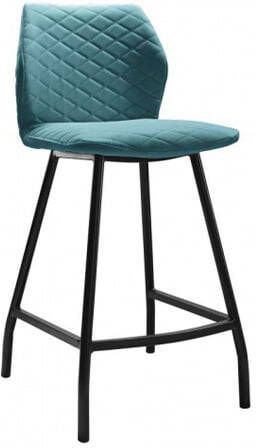 Huisenthuis.nl Barkruk Erik Blauw Set van 2