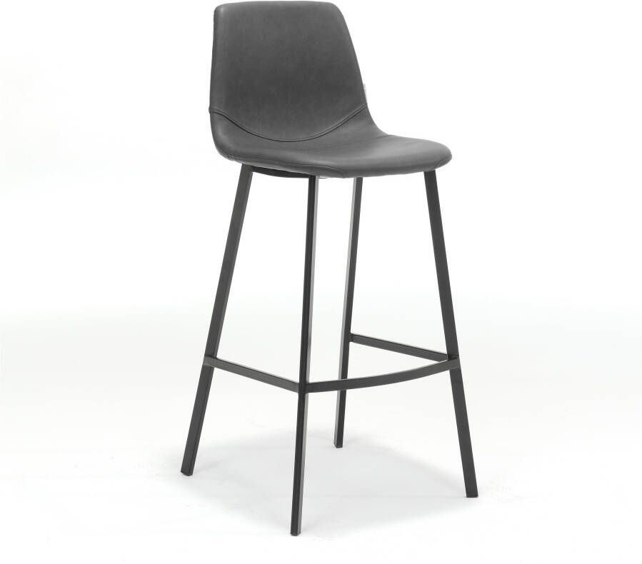 Huisenthuis.nl Barkruk Maud Zwart Set van 2