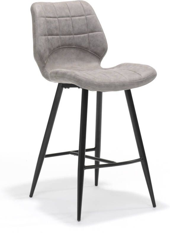 Huisenthuis.nl Barkruk Mick Pebble Set van 2