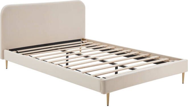 Huisenthuis.nl Bed Grace Beige 140 cm