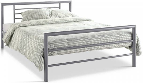 Huisenthuis.nl Bed Patrick Grijs 140x200cm