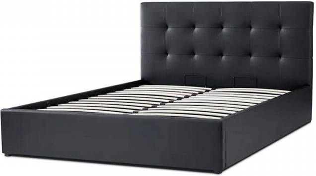 Huisenthuis.nl Bed Rianne Zwart 160x200cm