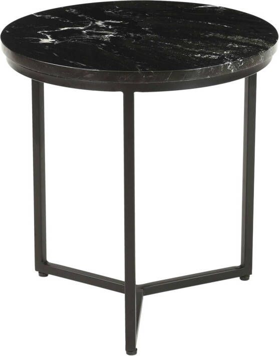 Huisenthuis.nl Bijzettafel Jalou Zwart