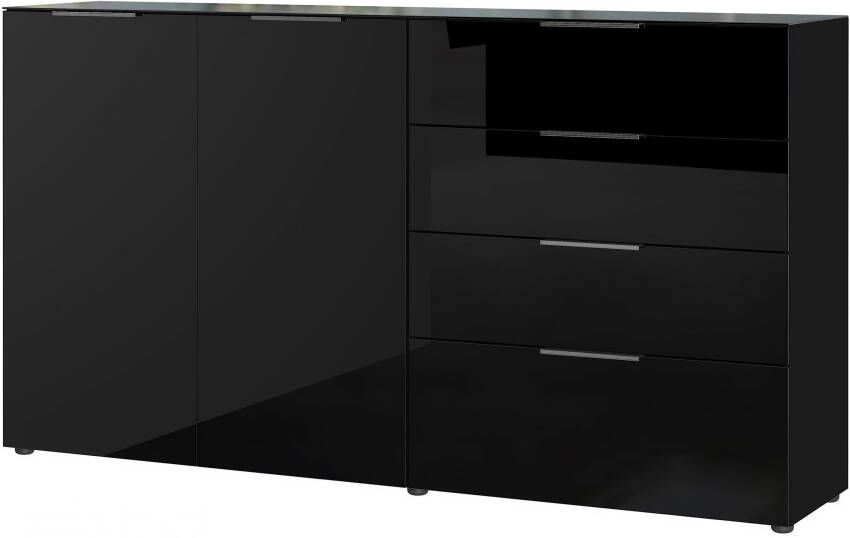 Huisenthuis.nl Dressoir Sirmione Zwart Large