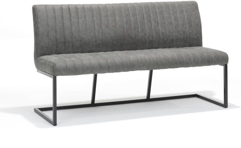 Huisenthuis.nl Eetkamerbank Chloe Steel
