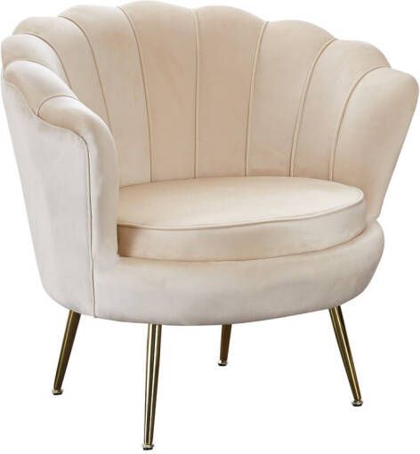 Huisenthuis.nl Fauteuil Chanelle Beige 136 cm