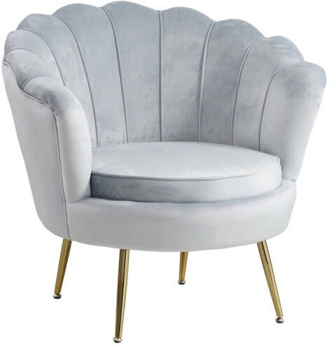 Huisenthuis.nl Fauteuil Chanelle Lichtgrijs 136 cm