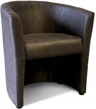 Huisenthuis.nl Fauteuil Steven Donkergrijs