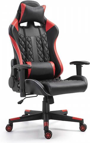 Huisenthuis.nl Gamingstoel Owen Rood