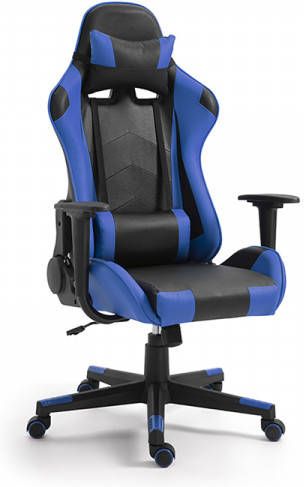 Huisenthuis.nl Gamingstoel Victor Blauw