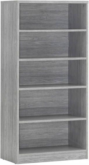 Huisenthuis.nl Hoge open kast Roan Grijze Eik