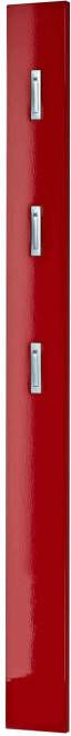 Huisenthuis.nl Kapstokpaneel Colori Hoogglans Rood