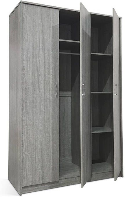 Huisenthuis.nl Kledingkast Loek Grijs