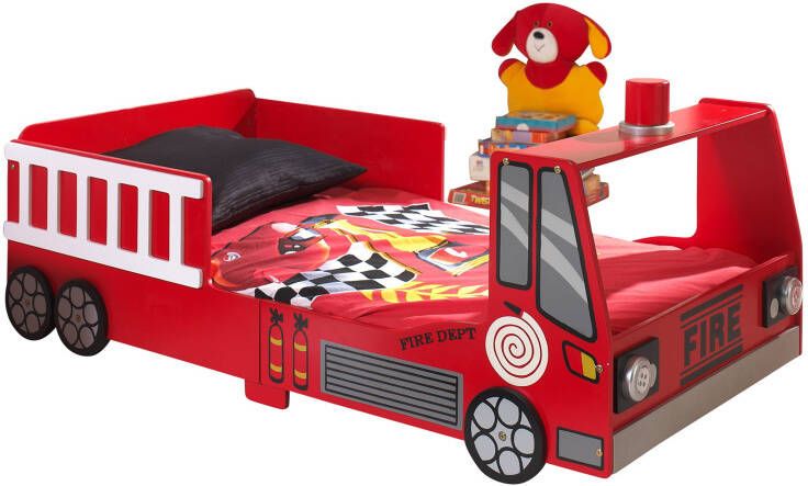 Huisenthuis.nl Kleuter brandweerwagen bed Maarten K