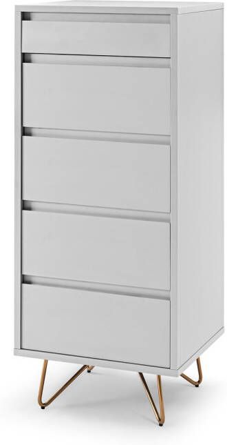 Huisenthuis.nl Ladekast Lucy Wit 45 cm