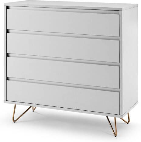 Huisenthuis.nl Ladekast Lucy Wit 90 cm