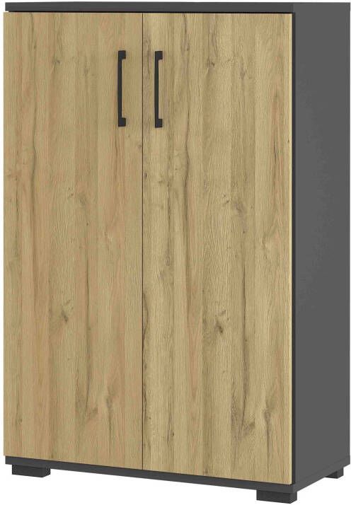 Huisenthuis.nl Lage dichte kantoorkast Discovery Eiken