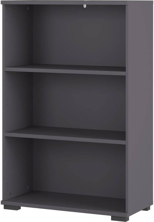 Huisenthuis.nl Lage open kantoorkast Discovery Antraciet