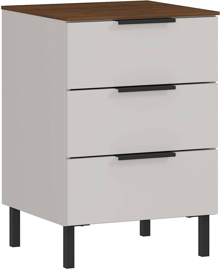 Huisenthuis.nl Nachtkastje Amalfi Zand Walnoot