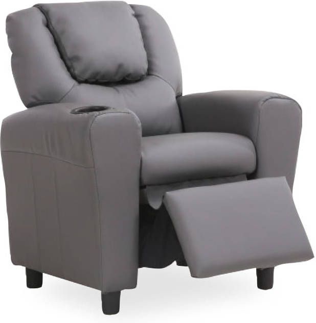 Huisenthuis.nl Relaxfauteuil Kids Grijs