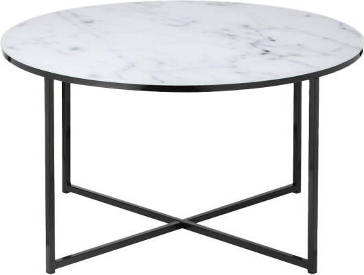 Huisenthuis.nl Salontafel Yasmin Wit Zwart
